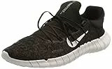 Nike Free Run 5.0, Scarpe da Corsa su Strada Donna, Nero (Black White Dk Smoke Grey), 37.5 EU