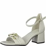 Marco Tozzi 2-2-28317-20 Sandalo, Tacco Donna, Cream Gold, 39 EU