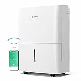 COMFEE' Deumidificatore 16L / 24h, Tanica da 3L, Controllo WIFI, Controllo Intelligente dell'Umidità, Ruote Piroettanti, Modalità Asciugatuta, Ridotta Rumorosità, MDDF-16DEN7 WF