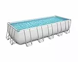 Bestway 5612B Piscina Fuori Terra Power Steel Power Rettangolare da 640x274x132 cm