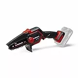 Einhell motosega a batterie GE-PS 18/15 Li BL-Solo Power X-Change (18 V, brushless, lunghezza di taglio 12,5 cm, cambio lama e catena senza attrezzi, senza batteria)