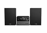 PHILIPS AUDIO M3505/12 Mini Impianto Stereo Hi-Fi Compatto Bluetooth, Radio DAB+/FM, CD, USB, CD-MP3, Porta USB per Ricarica, Altoparlanti Bass Reflex, Controllo Audio Digitale, Modello 2020/2021