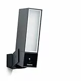 Netatmo Telecamera di Sorveglianza WIFI Esterno Intelligente con Sirena 105 dB, Faretto integrato, Rilevamento del movimento, Visione Notturna, Nessun costo aggiuntivo, NOC-S-IB