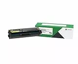 Lexmark C3220Y0 Cartuccia Toner ORIGINALE Return Program Giallo 1500 pagine per MC3224, MC3326, C3224, MC3224, C3326