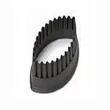 Paderno Pa Plus Tagliapasta Ovale Festonato, Nero, Dimensioni 7x4 cm