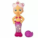 Bloopies Sweety Mermaid Doll che getta acqua e fa bolle, giocattolo da bagno per +18 mesi, rosa