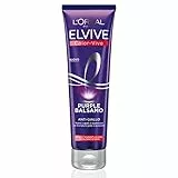 L'Oréal Paris Balsamo antigiallo Color Vive Purple, Balsamo Antigiallo per Capelli Schiariti, Biondi, Decolorati e Grigi, 150 ml