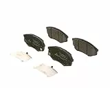 Bosch BP1687 Pastiglie Freno, Asse Anteriore, Certificato ECE-R90, 1 Set di 4 Pastiglie