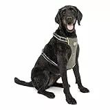 Kurgo Impact - Pettorina per Auto per Cani, Sottoposta a Crash Test, Pettorina di Sicurezza per Cani, Fino a 49 Kg - Nero, L