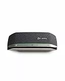 Poly Sync 20 altoparlante intelligente portatile per conferenze USB-A (Plantronics) - telefono cellulare via Bluetooth o PC/Mac via USB-A - cancellazione dell'eco/rumore - Teams, Zoom e altro ancora