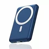 Power Bank 10000mAh, AOGUERBE Caricabatterie Portatile, Wireless Magnetico PowerBank PD 22.5 W Ricarica Rapida con Display LED USB-C Pacco Batteria Compatibile per iPhone 12/13/14/15/Pro/Mini/Pro Max