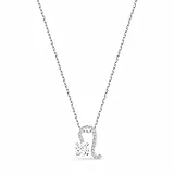 Swarovski Pendente Zodiac II, Leone, Bianco, Mix di placcature