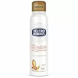 Neutro Roberts Deodorante Spray Pelle Sensibile con Avena e Argan Efficace 48h Senza Sali e Alcol - Flacone da 150ml
