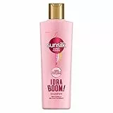 Sunsilk, Shampoo Idra Boom, Shampoo per Capelli Secchi e Sfibrati, Dona Fino a 72h di Idratazione e Effetto Anticrespo, Formula Super Fusion con Acido Ialuronico e Collagene, 220 ml
