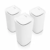 Linksys Velop Pro Sistema WiFi 6E mesh MX6203-KE, Router Cognitive Mesh, Accesso alla Banda 6 GHz e Velocità di 5.4 Gbps, Copre fino a 825 mq e 600 dispositivi, Conf. da 3