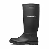 DUNLOP Pricemastor, Stivali di Gomma Uomo, Nero, 43 EU
