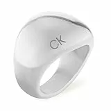 Calvin Klein Anello da Donna Collezione Playful Organic Shapes in Acciaio Inossidabile o Con Placcatura Ionica Colo Oro Giallo, 54