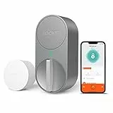 Lockin Smart Deadbolt WiFi, serratura per porta d'ingresso senza chiave, con Bluetooth, integrazione Alexa e Google, si adatta alla maggior parte dei catenacci esistenti, facile installazione Smart