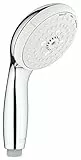 GROHE Doccia Tempesta 100 (risparmio idrico, 3 modalità di spruzzo, facile da pulire, resistente, spray Dream, luce stellare, pulizia rapida, flusso d'acqua interno, antiurto), cromata, 28261002