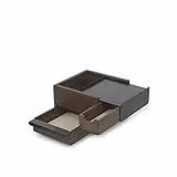Umbra Mini Stowit Portagioie, Legno Di Hevea, Nero/Noce, 17 X 11 X 16.51 Cm