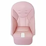 Tacery Fodera Cuscino per seggiolone, Fodera per Sedia da Pranzo per Bambini in Pelle PU, coprisedili multifunzionali Morbidi per Peg Perego, Kosmic Jané, Baoneo, Siesta Zero3