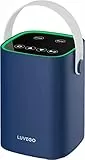 Luvego Compressori Portatili - Mini Compressore Portatile, Wireless e Ricaricabile, Multifunzionali, Include 4 allegati