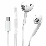 Cuffie USB C, Auricolari Type C Hi-Fi Stereo Cuffie USB Type C In-Ear Con Microfono，Auricolari USB C per Samsung Galaxy S23 Ultra S22/21 S20 A53/54, OnePlus 11 10,Huawei P30 pro/P40, Google Pixel 7 6A