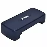 Pedana aerobica per il fitness a casa – Step Aerobic Board con tappetino antiscivolo – Attrezzature per il fitness a casa – Stepper regolabile in altezza – Blu navy