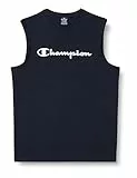 Champion Legacy American Classics Small Logo S/L Canotta, Blu Marino, L Uomo