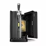 Philips PerfectDraft - Sistema domestico di erogazione della birra con display LCD, fusto da 6L, 70W, 30 giorni di birra a 3 °C (HD3720/25)