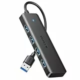 UGREEN Hub USB 3.0 con 4 Porte Sdoppiatore Multi USB 3.0 Adattatore USB Alta Velocità 5Gbps Compatibile con MacBook Pro Air iMac Surface Pro XPS PC Laptop Chiave USB Disco Rigido Tastiera PS5 (15cm)