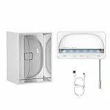 Oclean S1 Sterilizzatore UVC per spazzolino da denti, sterilizzazione sicura con LED UVC, tasso di sterilizzazione elevato del 99,9 percento, sterilizzazione automatica - bianco, taglia unica