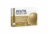 Acutil Adulti, Integratore Alimentare per Mente e Fisico Sani e Vitali, con Vitamina B, Calcio e Magnesio, 24 Compresse