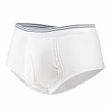 Carer Slip per Incontinenza Maschile, Pantaloni per Incontinenza Riutilizzabili in Cotone Lavabile con Tampone Assorbente Capacità Urina 200ML Taglia M