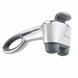 Massaggiatore a percussione sul collo senza fili, per impastare profondamente a doppio nodo, portatile, leggero, ricaricabile, Brookstone Max 2