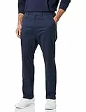 Amazon Aware Pantaloni Chino a Gamba Dritta in Cotone Uomo, Blu Marino, 30W / 34L