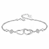 QianSiLi Bracciale Donna Bracciale Amicizia Regalo Amica Speciale Idee Regalo Donna Regalo Ragazza San Valentino Regalo Nonna Regalo Mamma