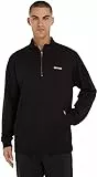 Calvin Klein Felpa Uomo senza Cappuccio, Nero (Black), L