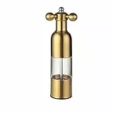 MKIOPNM Peugeot Macinaspezie manuale in acciaio inox Sesam con nucleo in ceramica (color:C, dimensioni: 21 x 4,8 cm)