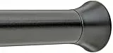 Amazon Basics - Bastone per tenda da doccia, 61 cm – 91.4 cm, nero
