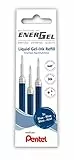 Pentel LR7 Ricarica per penne EnerGel, 0,7 mm, 3 pezzi, blu