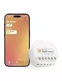 Meross Interruttore Smart Luci WiFi, Interruttore della Luce Intelligente 1 Way, Compatibile con Apple HomeKit, Alexa, Google Home e SmartThings, Interruttore a Muro, Comando Vocale