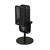 Elgato Pachetto de Audio Trasparenza Pro - Microfono USB a condensatore premium, Schermo contro i suoni esplosivi per streaming, podcast, registrazioni, gioco, home office e videoconferenze