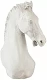 Design Toscano NG32787 Scultura Cavallo di Torino, off Bianco