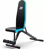 JX FITNESS Panca Manubri Multifunzione Regolabile Panca Allenamento Casa Tavola Supina Pieghevole Panca Pesi Palestra