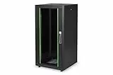 Digitus DN1922U66B Armadio 22 Unità 19' per Reti Misure 1121 X 600 X 600 mm, Nero