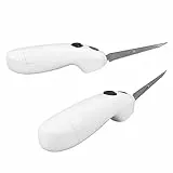 Coltello a Batteria a Risparmio di Tempo Coltello da Filetto Elettrico Ricaricabile Senza Fili in Acciaio Inossidabile Coltello da Bistecca Portatile per Picnic Al Ristorante di