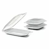TATAY Set di 3 unità di Contenitori Alimentari per Salumi Fresh Mini, Polypropylene, Pergamon White