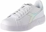 Diadora Step P Shimmer, Scarpe da Ginnastica Donna, White Air Blue, 39 EU