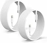 Cavo Ricarica iPhone 2 Pack Cavo da USB-C a Lightning Certificati Apple MFi (2 m) Cavo Caricatore iPhone Cavo Tipo C Carica Rapida Caricatore per iPhone 13 12 Pro Max Mini 11/SE/X/XS Max/XR/8/7/iPad